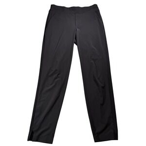 Athleta Black Jogger Pants Side Stripe Zip‎ Pockets Athletic Women Size 2